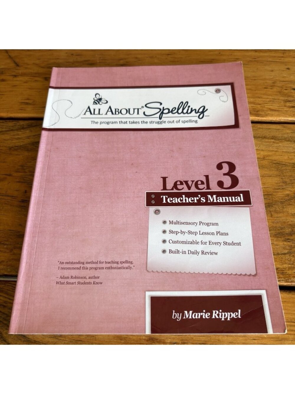 All About Spelling Level 3 Teacher's Manual Teacher's Edition Marie Rippel